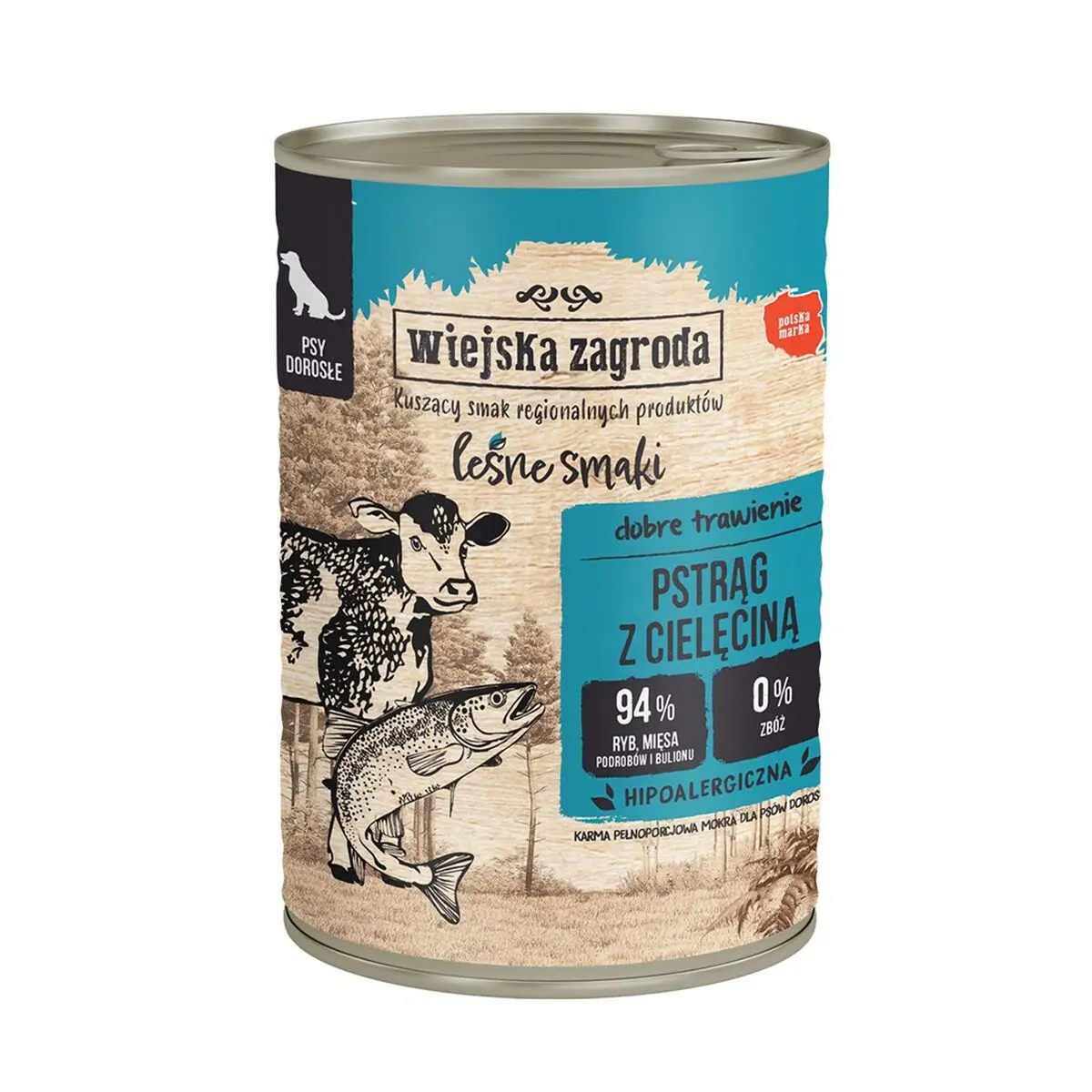 Cibo umido WIEJSKA ZAGRODA Forest flavors Pesce 400 g