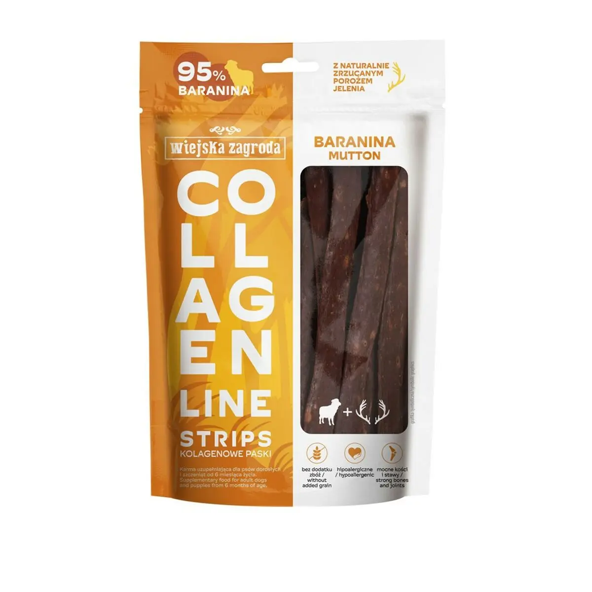 Snack per Cani WIEJSKA ZAGRODA Collagen Line 100 g