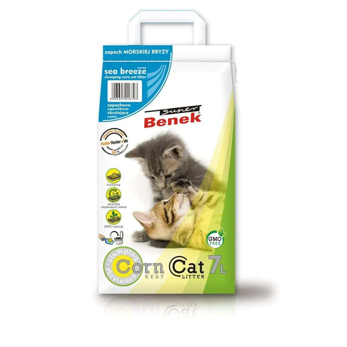 Sabbia per Gatti Super Benek Super Benek CORN 7 L