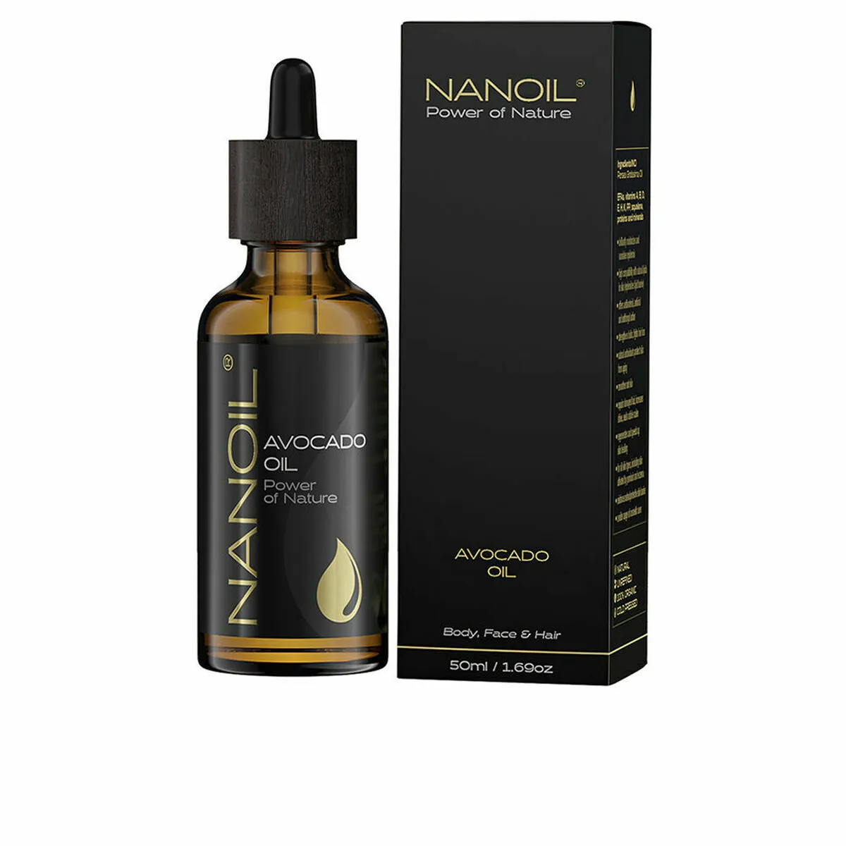 Olio Viso Nanoil Power Of Nature Olio di avocado 50 ml