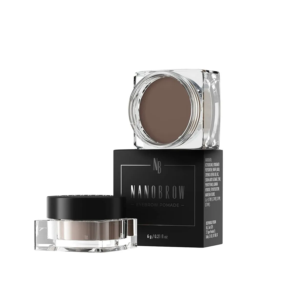 Trucco per Sopracciglia Nanobrow Dark Brown Pomata (6 g)