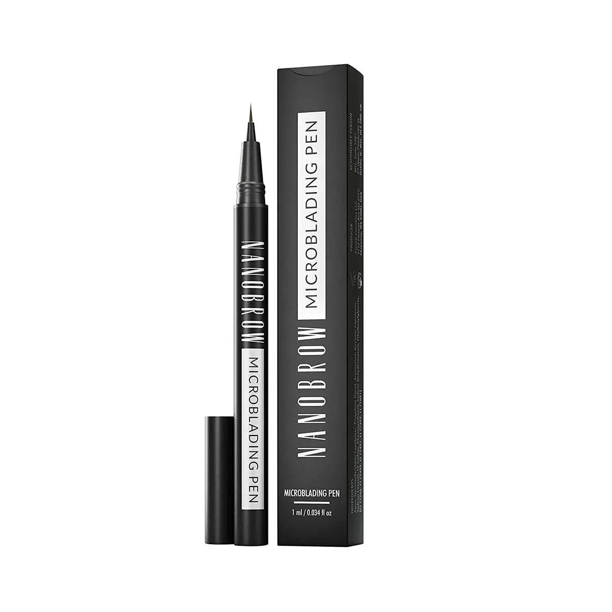 Matita per Sopracciglia Nanobrow Microblading Pen Dark Brown 1 ml