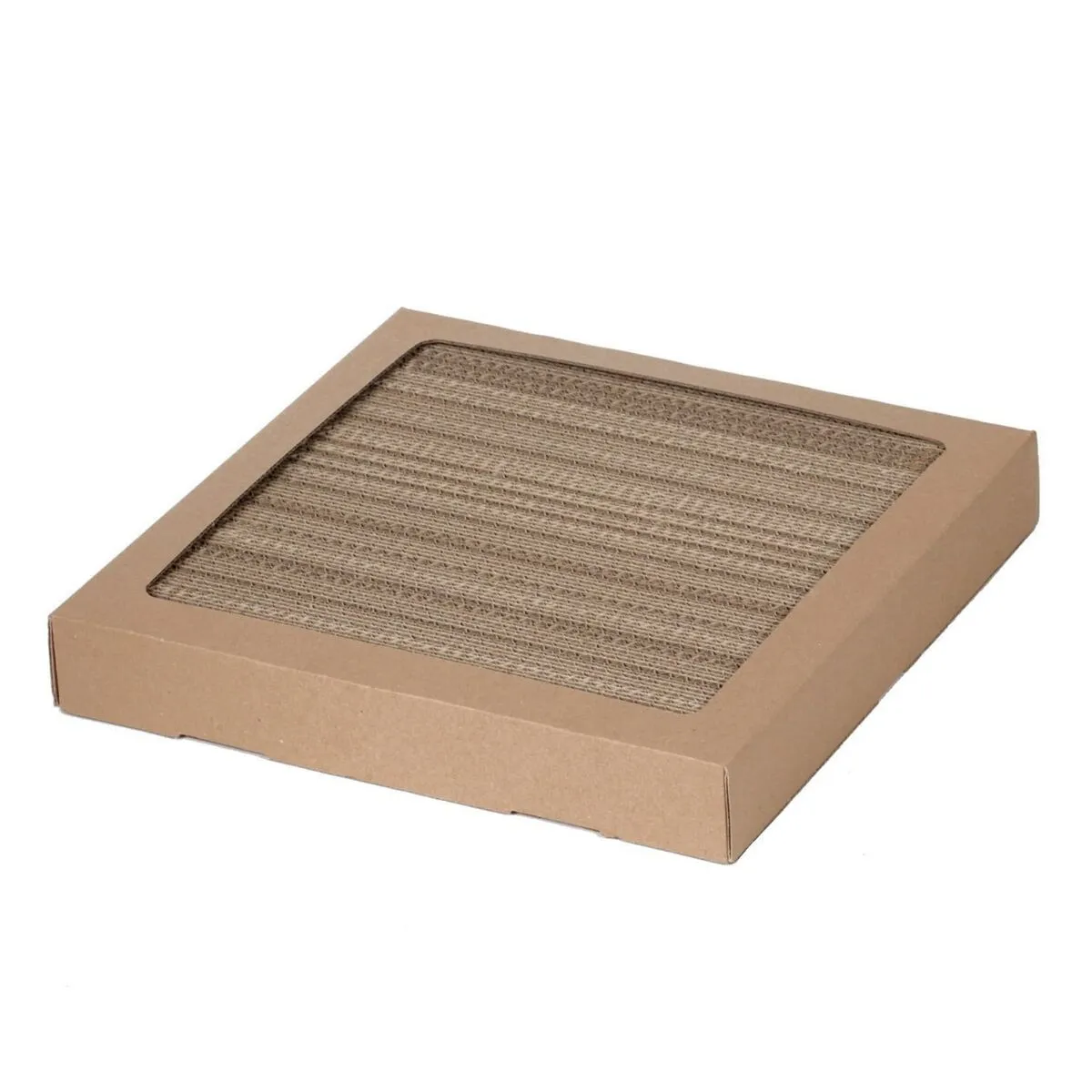 Tiragraffi per Gatti Carton+Pets Cartone Bronce 34,5 x 4 x 34,5 cm