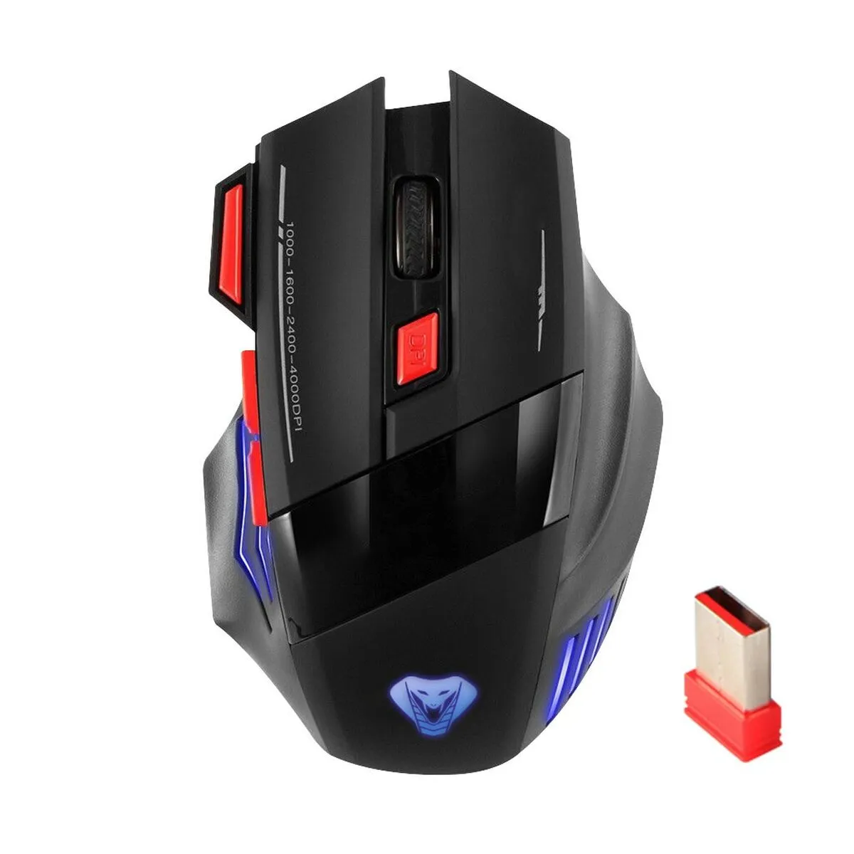 Mouse Media Tech COBRA PRO GORN RF MT1121 Nero