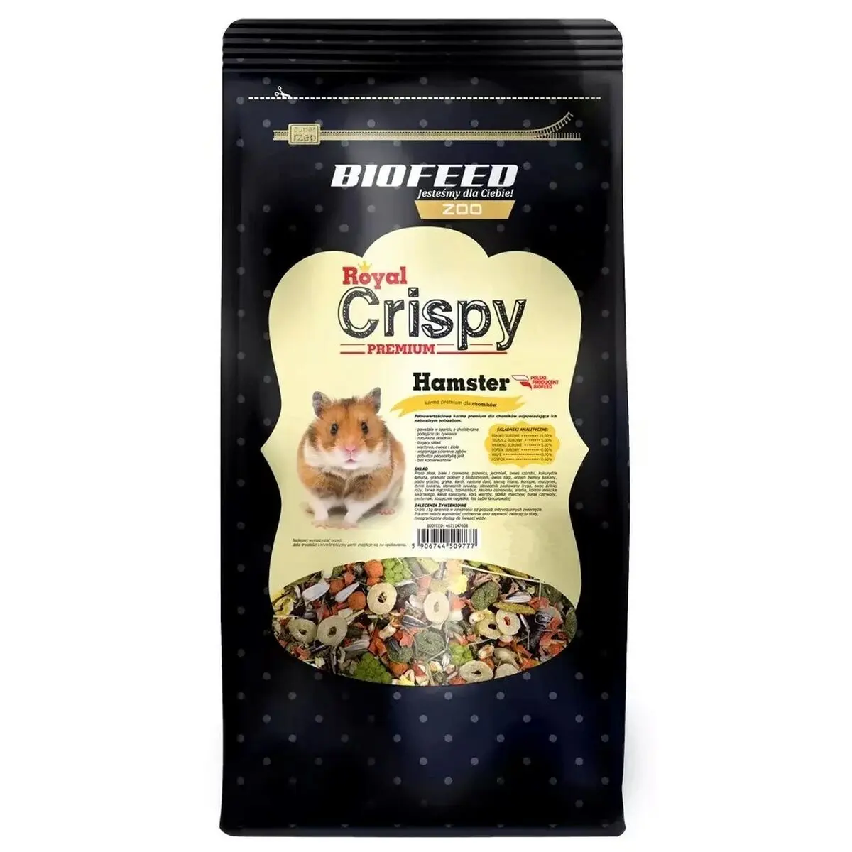 mangime Biofeed Royal Crispy Premium 750 g