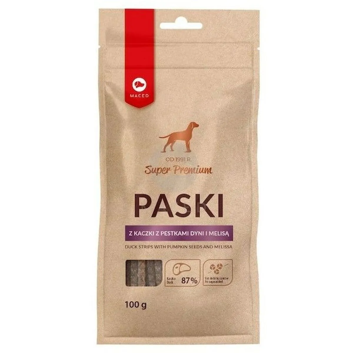 Snack per Cani Maced                                 Anatra 100 g