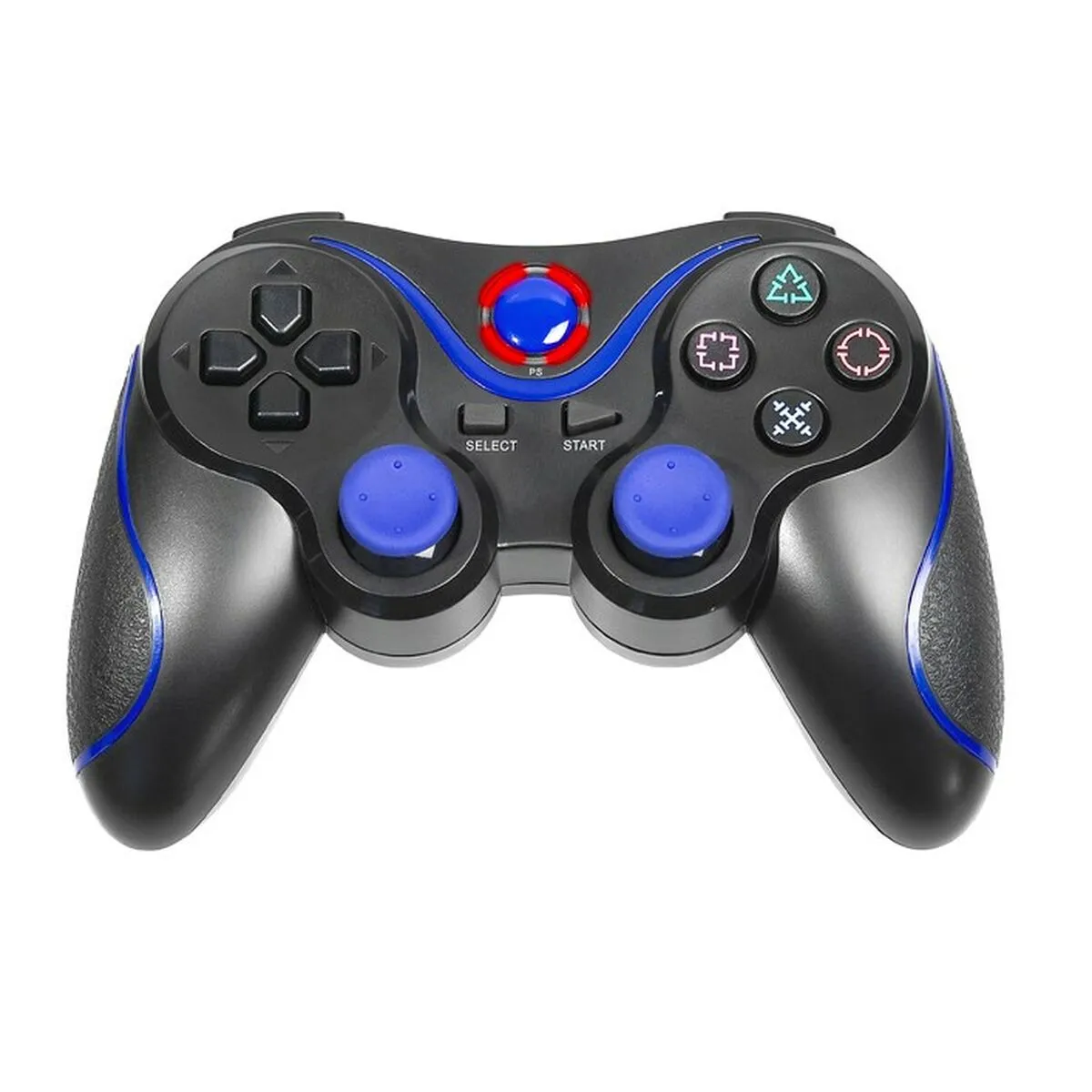 Telecomando Gaming Senza Fili Tracer Blue Fox Azzurro Nero Bluetooth PlayStation 3