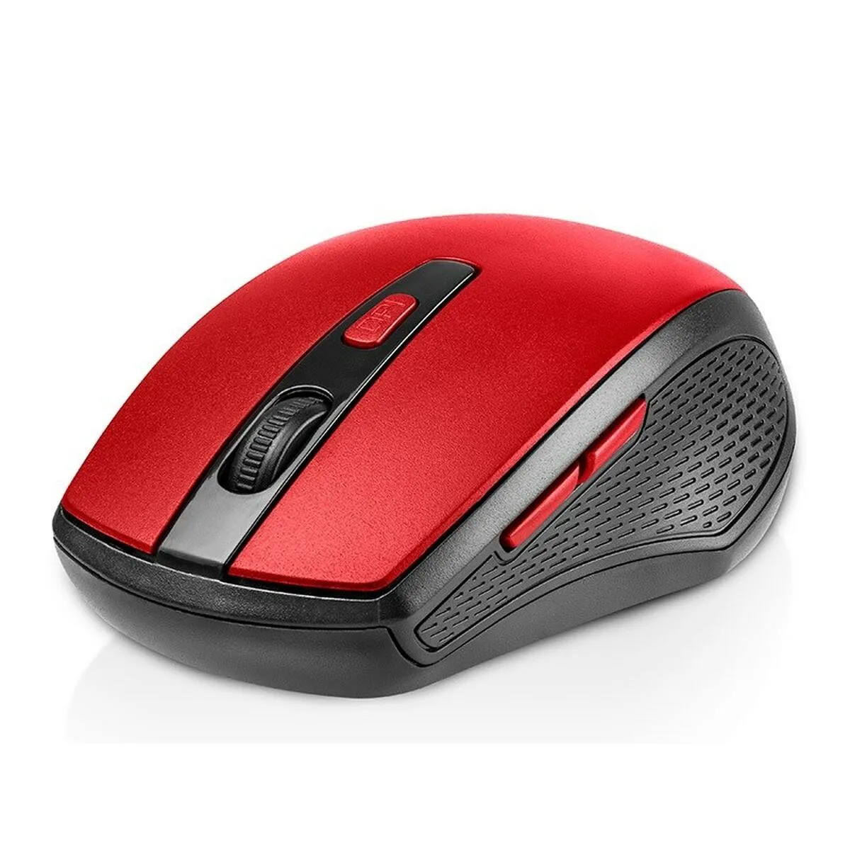 Mouse senza Fili Tracer TRAMYS46750 Nero Nero/Rosso