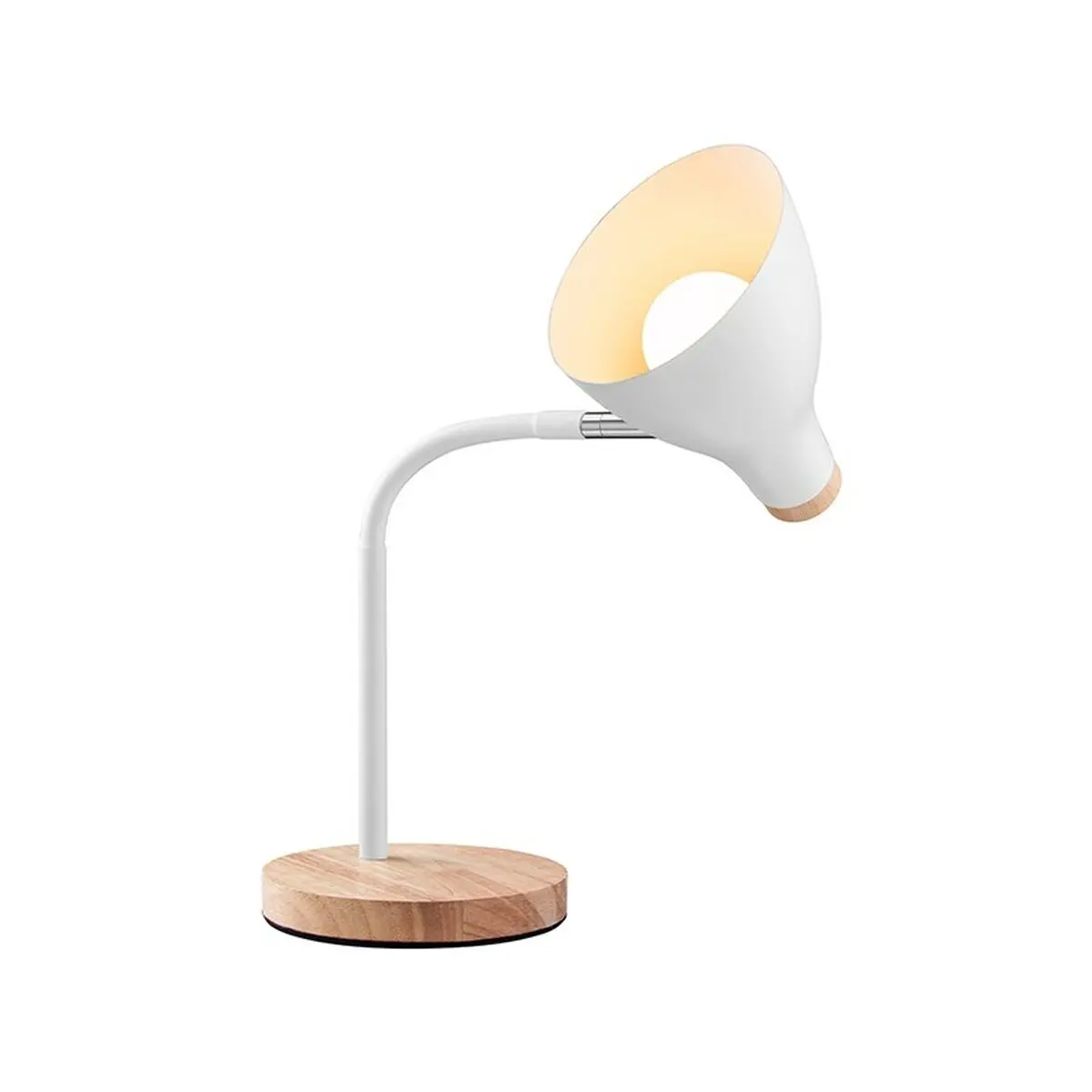 Lampada da scrivania Tracer Scandi Bianco Acciaio 40 W 15 X 40 X 17 CM