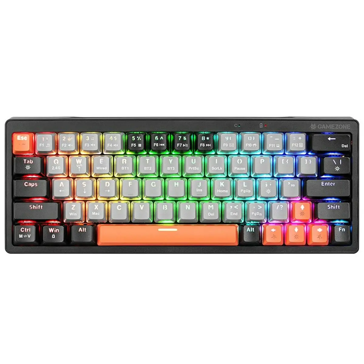 Tastiera meccanica Tracer TRAKLA47297 Bianco Multicolore QWERTY