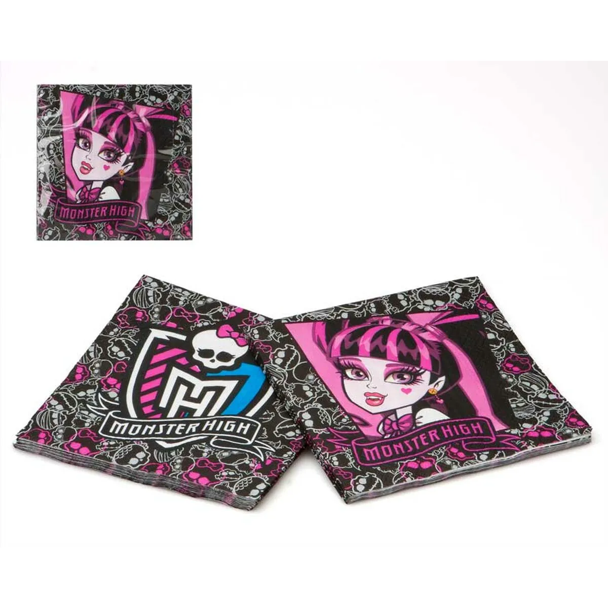 Set Articoli per feste Monster High Tovaglioli 15 uds