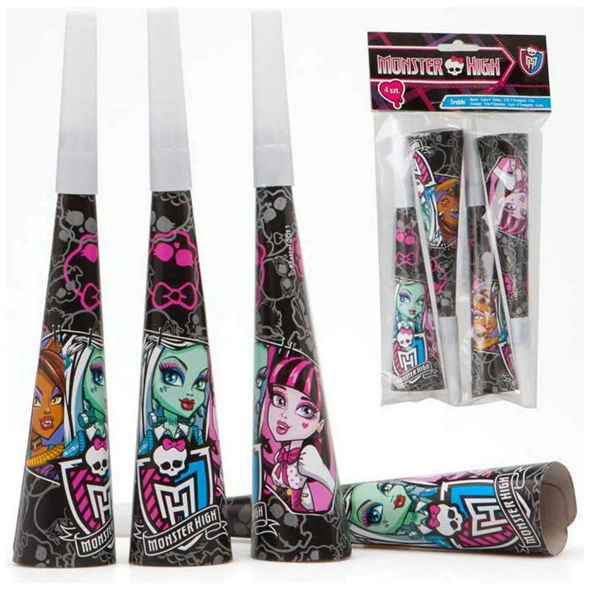 Set Articoli per feste Monster High 20 cm Tromba