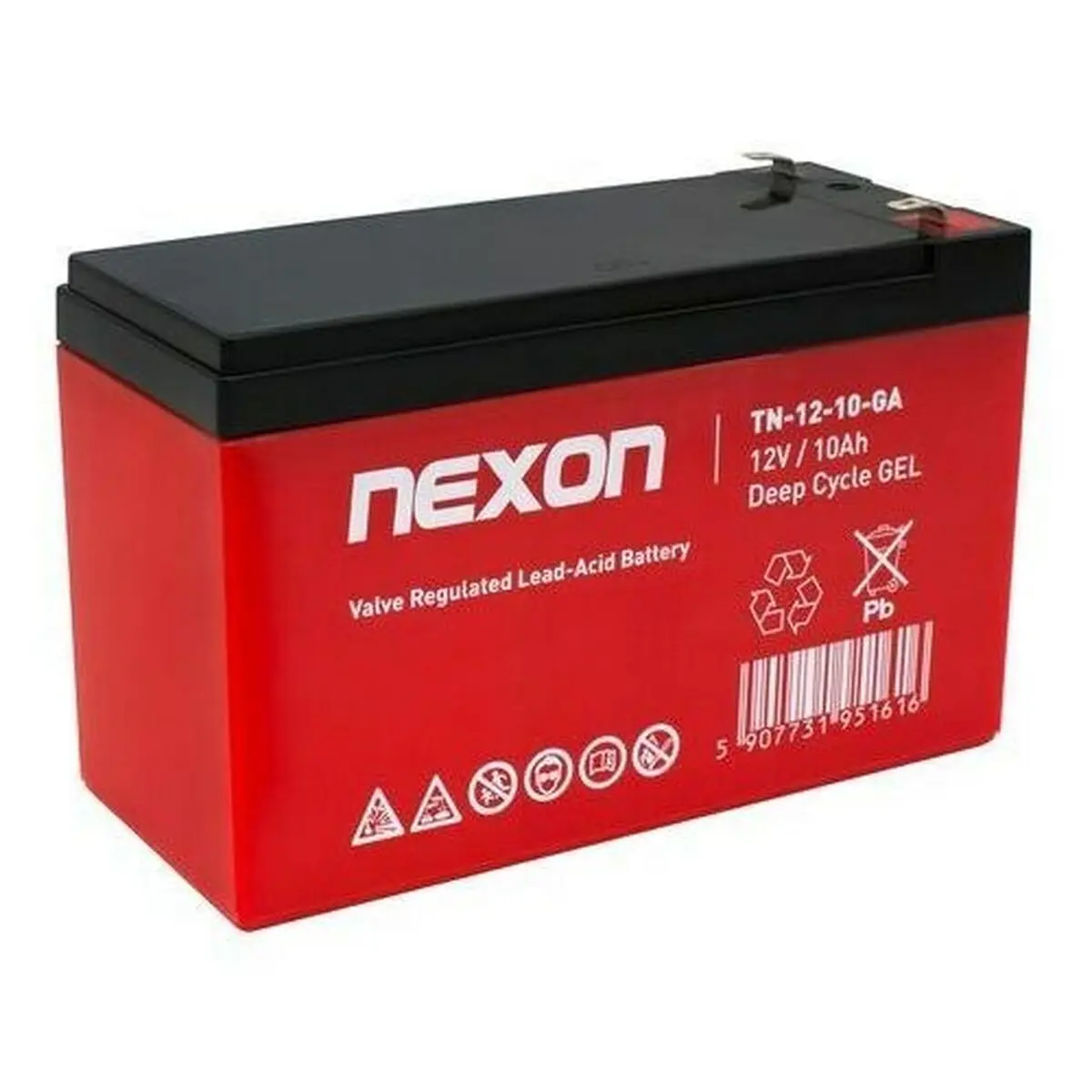 Batteria per Gruppo di Continuità UPS Nexon NXO 10 Ah 12 V