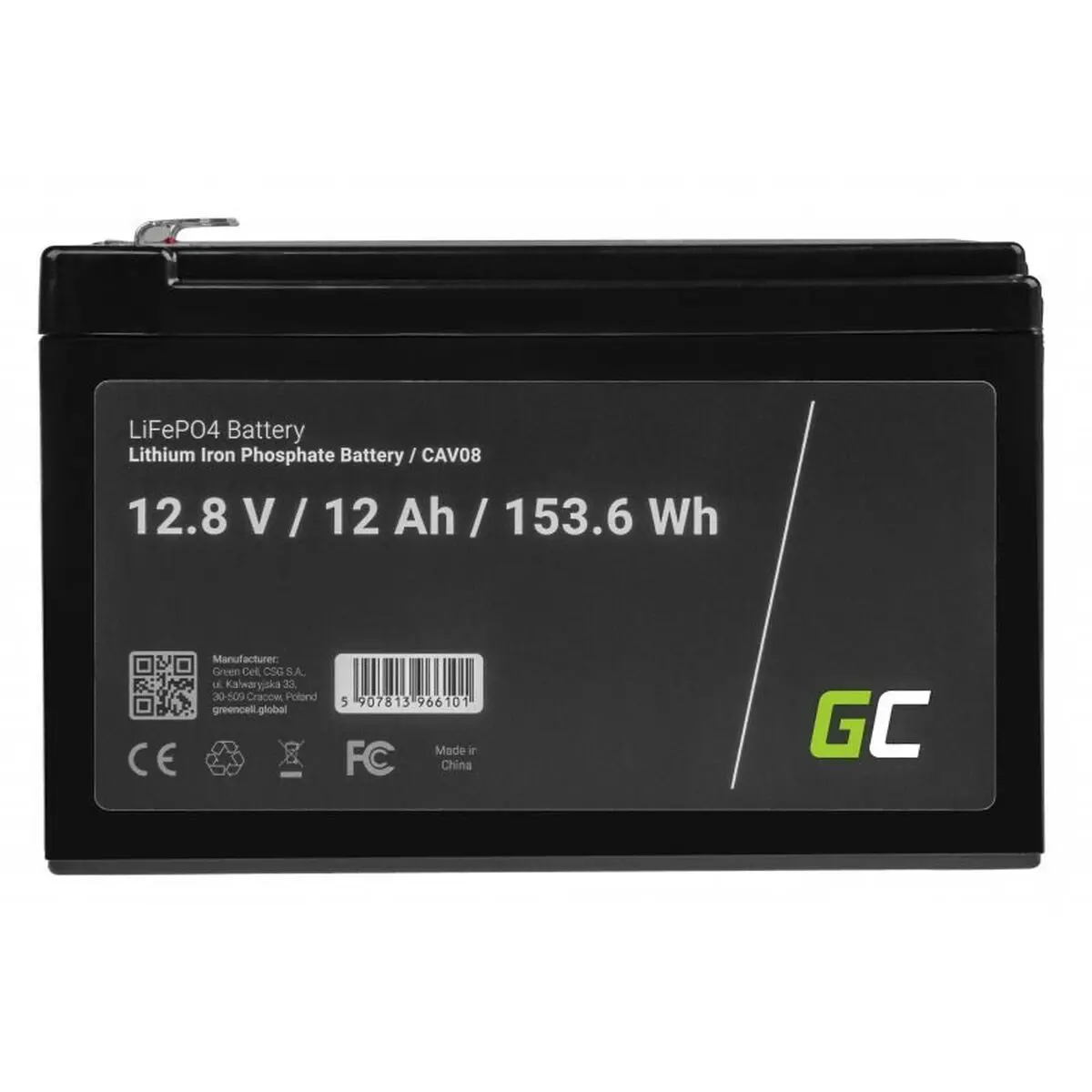 Batteria per Gruppo di Continuità UPS Green Cell CAV08 12 Ah