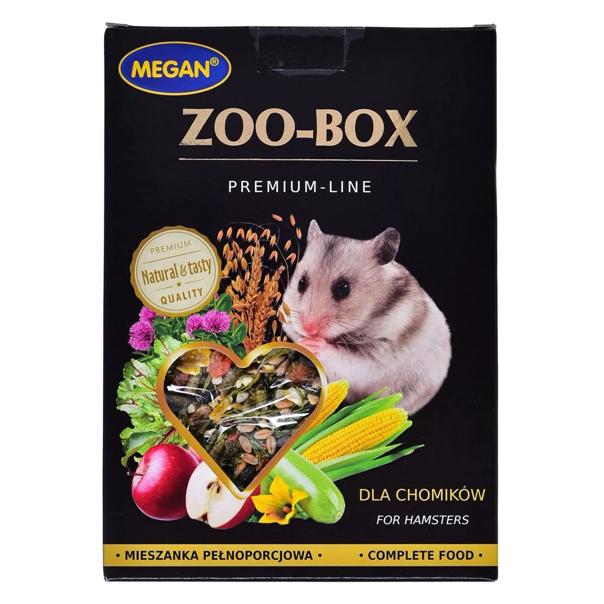 Io penso Megan Zoo-Box Premium Line Mais Criceto 520 g