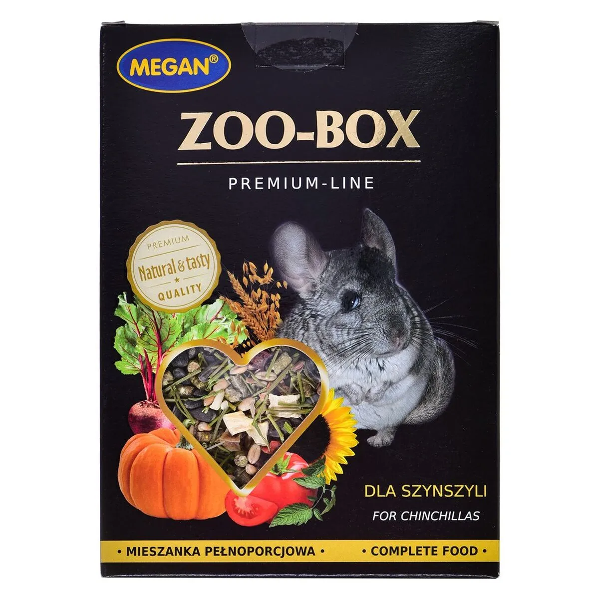 Io penso Megan Zoo-Box Premium Line Vegetale Cincillà 500 g