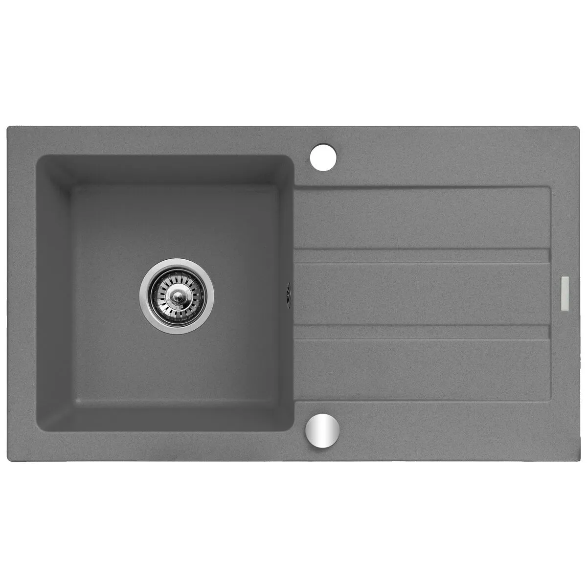 Lavello a Una Vasca Maidsinks 76 x 44 cm Grigio