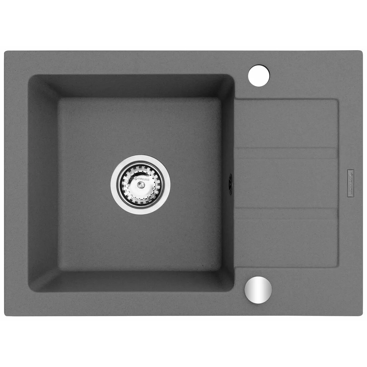 Lavello a Una Vasca Maidsinks 62 x 44 cm Grigio