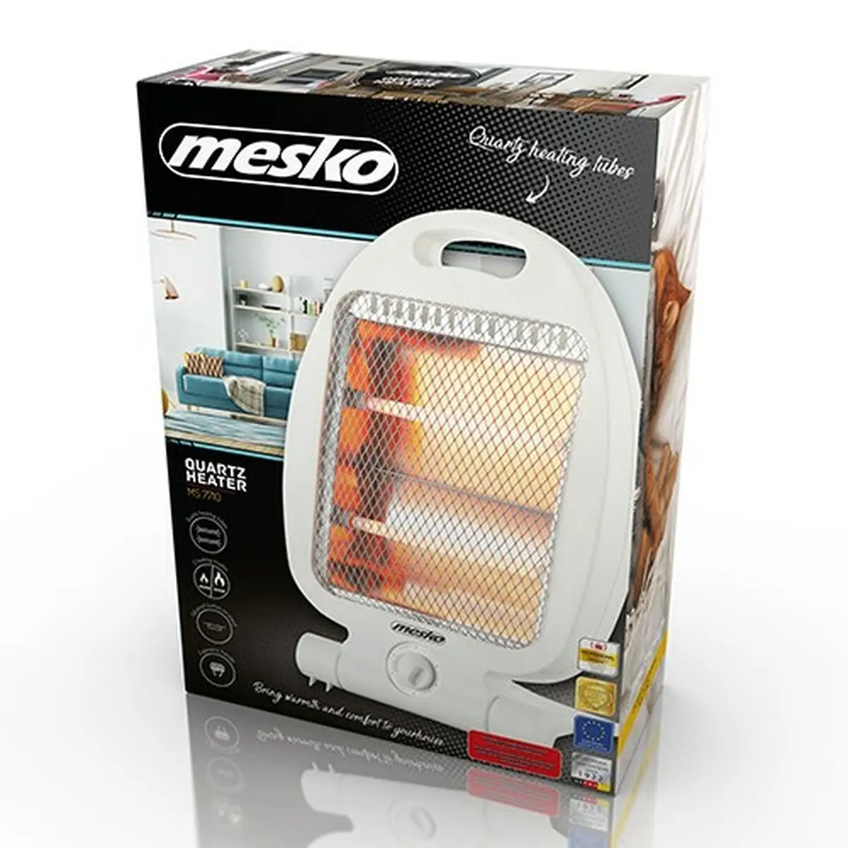 Riscaldamento Adler MS 7710 Bianco 800 W