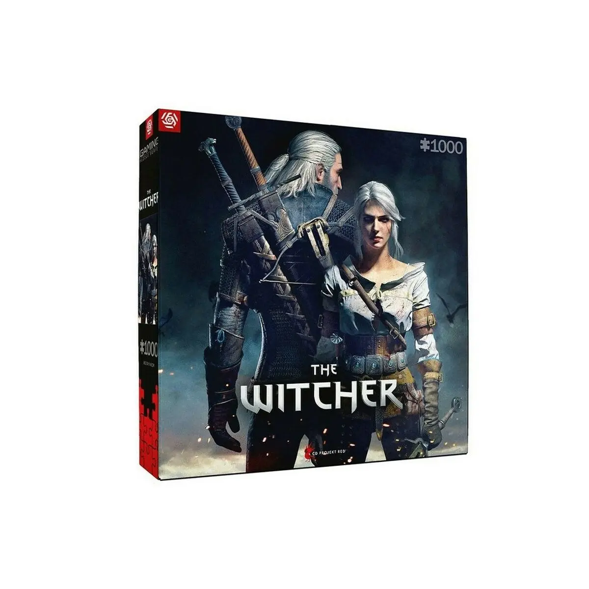 Puzzle Cenega Publishing The Witcher: Geralt & Ciri 1000 Pezzi