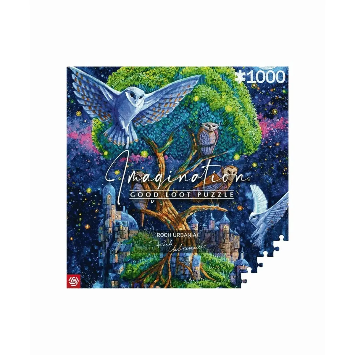 Puzzle Cenega Publishing Good Loot: Roch Urbaniak Owl Island 1000 Pezzi