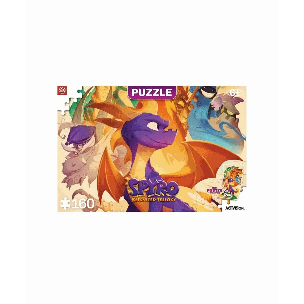 Puzzle Cenega Publishing Spyro Reignited Trilogy: Heroes 160 Pezzi