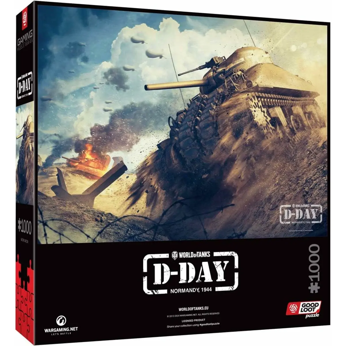 Puzzle Good Loot World of Tanks: D-Day 1000 Pezzi