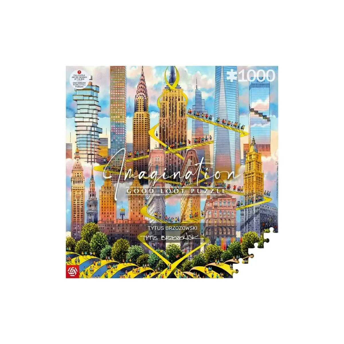 Puzzle Cenega Publishing Good Loot: Tytus Brzozowski Nueva York 1000 Pezzi