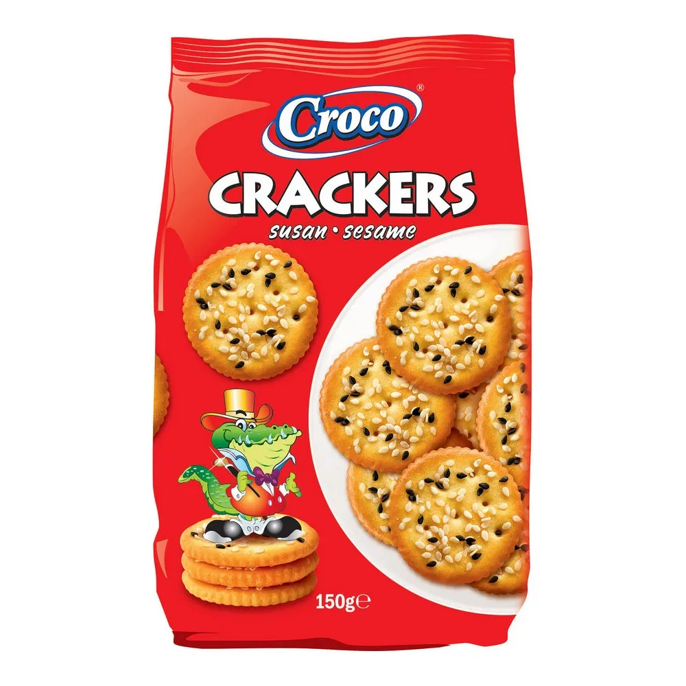 Biscotti Croco Craker Sesame (150 g)