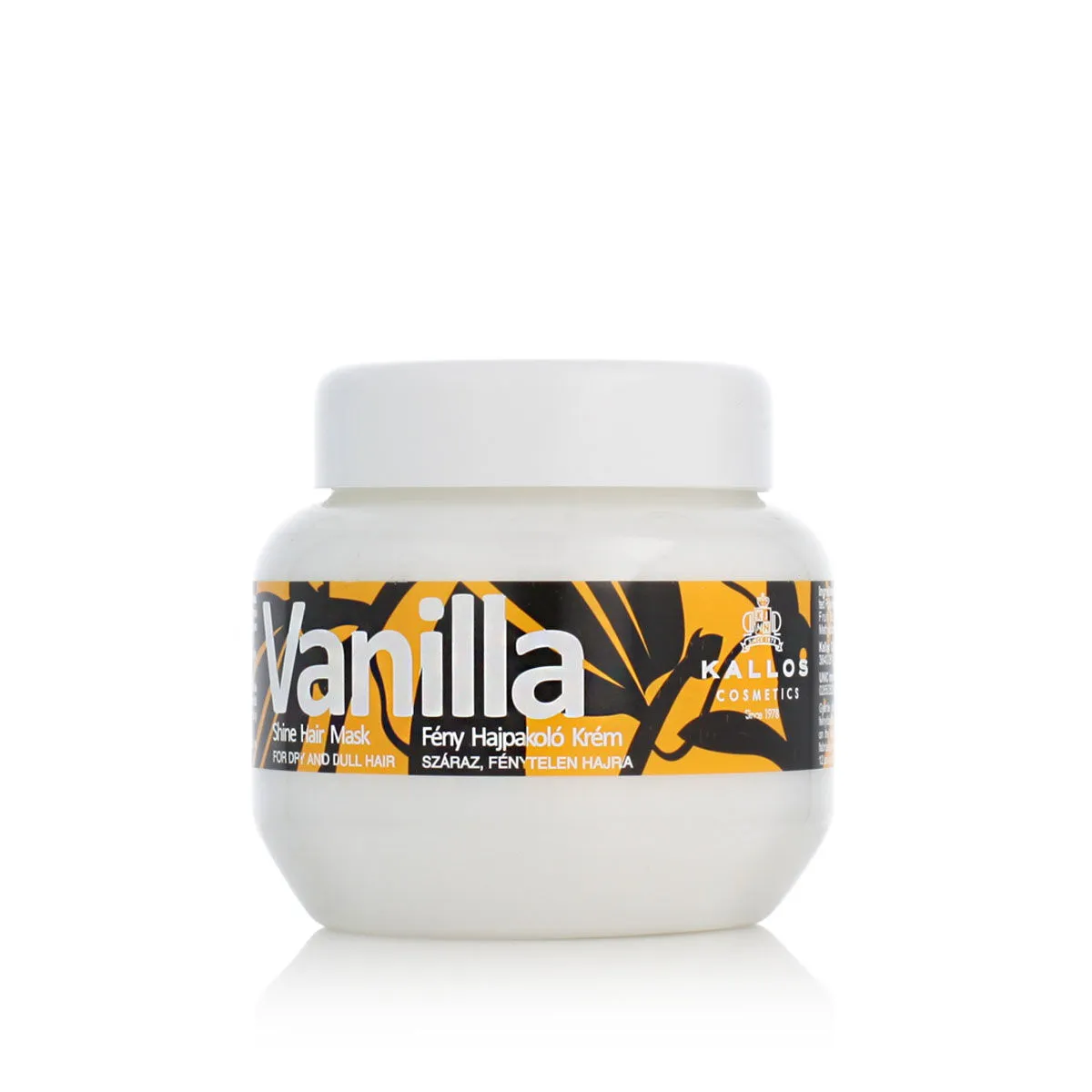 Maschera per Capelli Nutriente Kallos Cosmetics Vanilla 275 ml