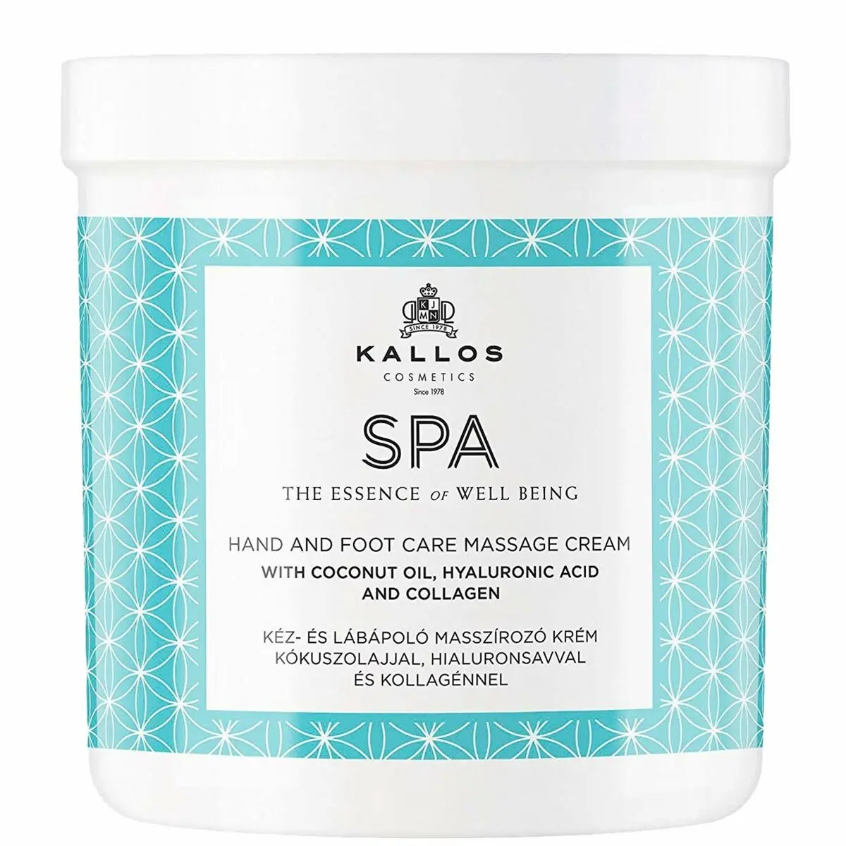 Crema per Massaggi Kallos Cosmetics SPA 500 ml