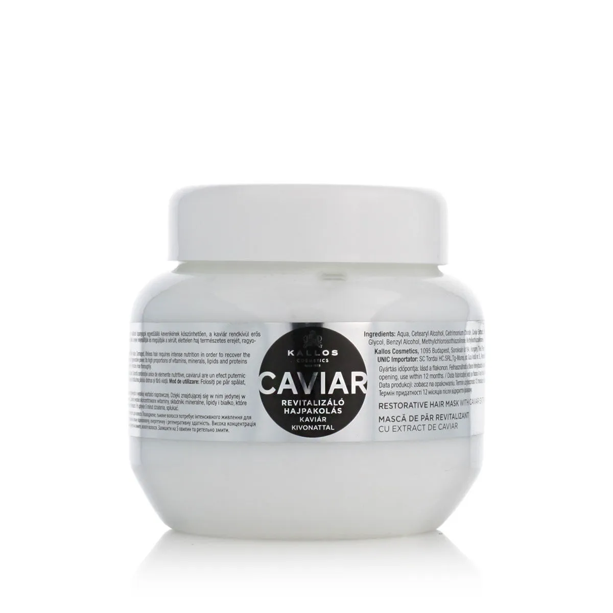 Maschera Riparatrice per Capelli Kallos Cosmetics Caviar 275 ml