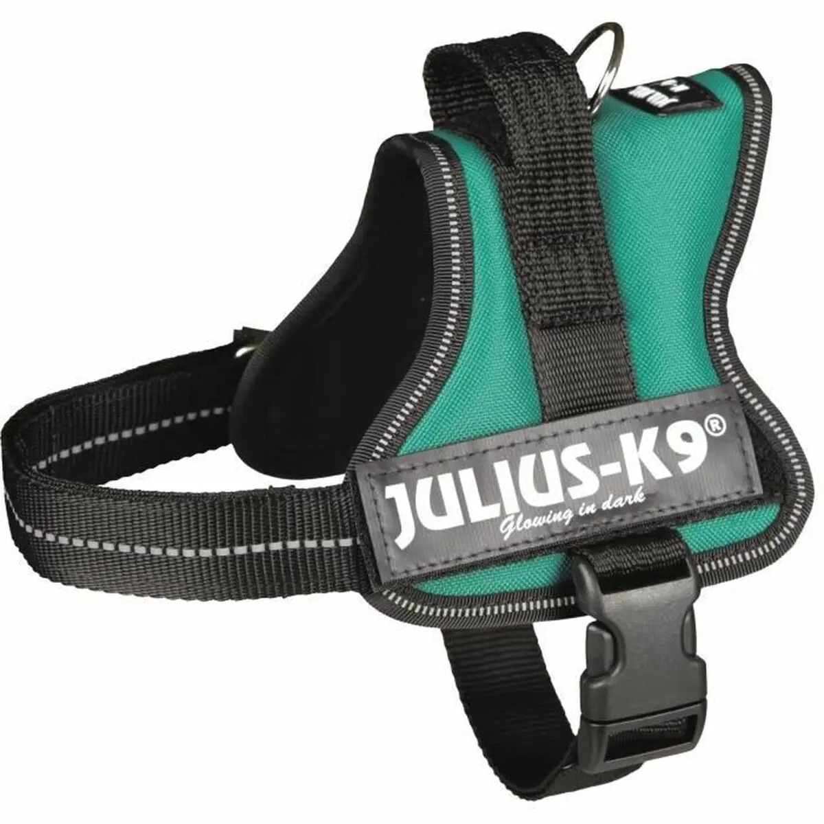 Imbracatura per Cani JuliusK9 Nero Verde M Mini