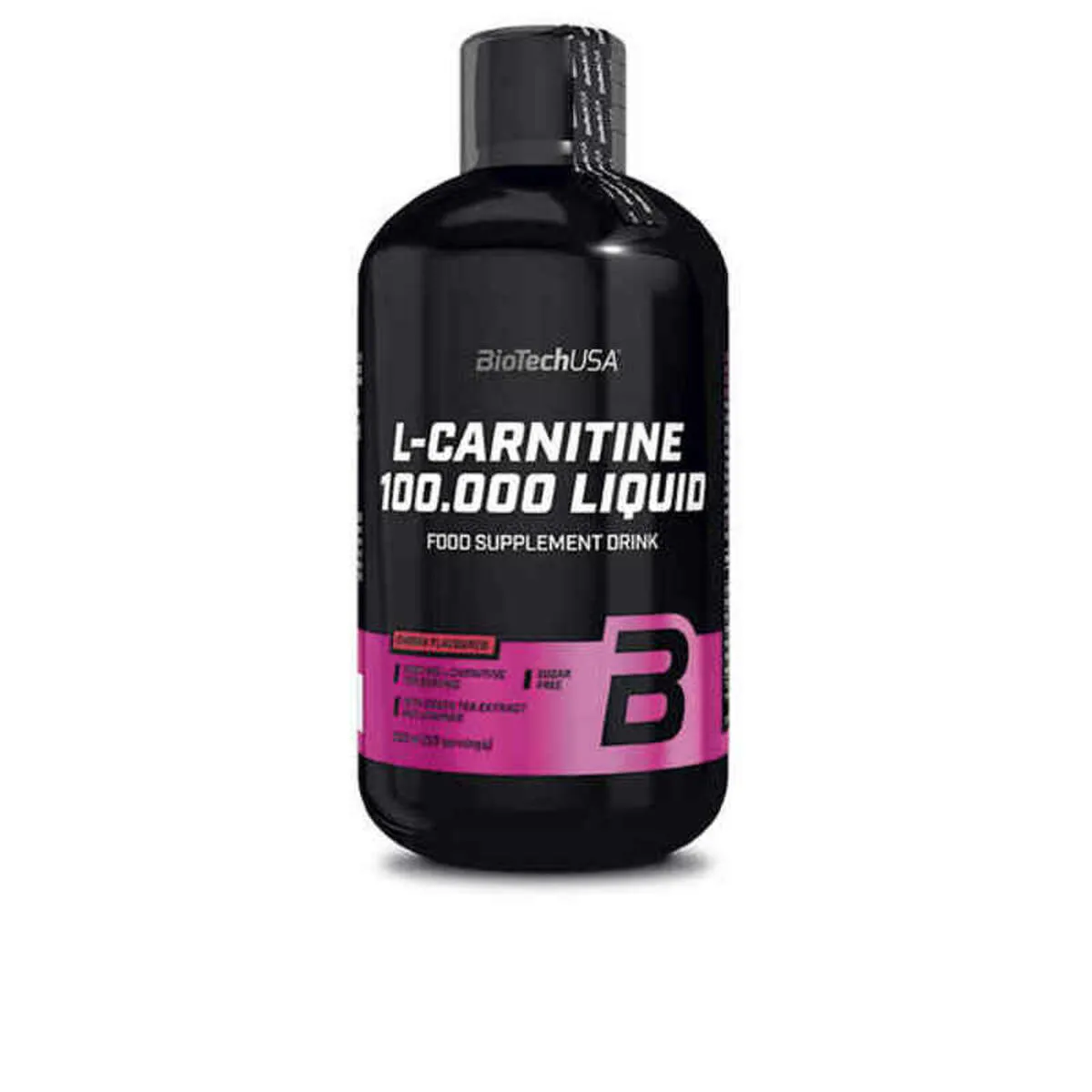 Integratore Alimentare Biotech USA Carnitine Liquid Ciliegia L-Carnitina (500 ml)