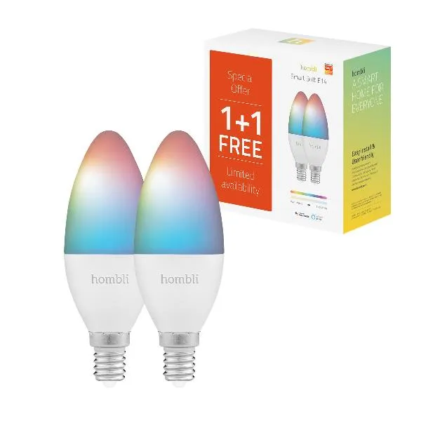 HOMBLI SMART BULB E14 4 5W PACK 11