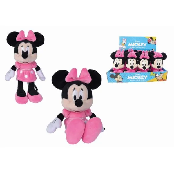 MINNIE 20CM ABITO FUCSIA