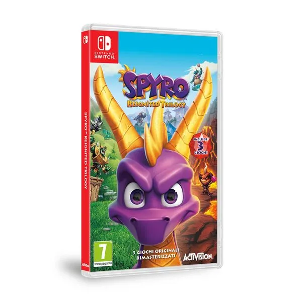 SWITCH SPYRO TRILOGY REIGNITED