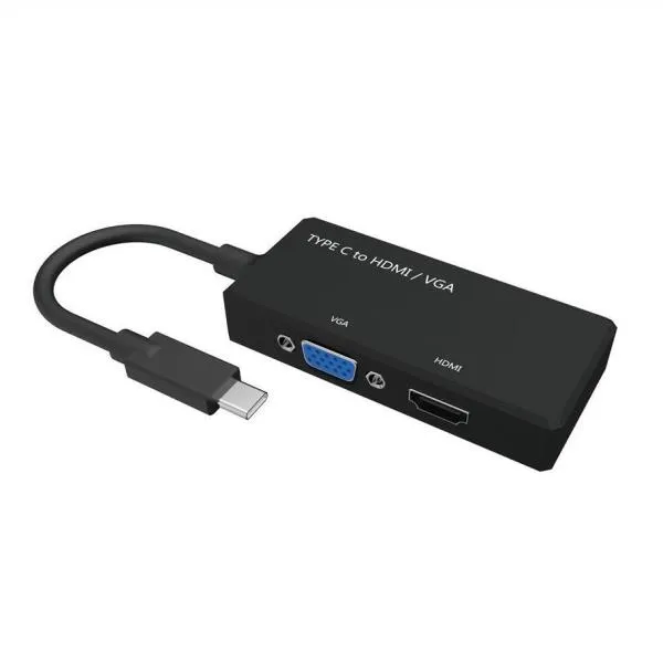 ADATT. TYPE C - HDMI/VGA  M/F