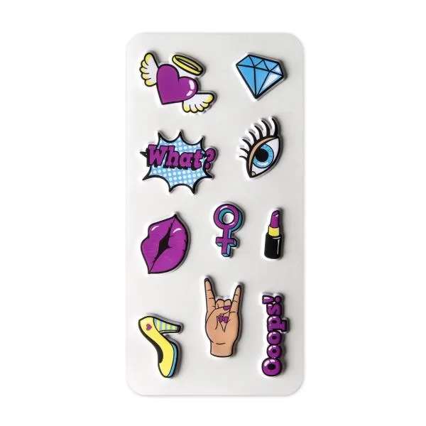 3D STICKERS TEEN GIRL