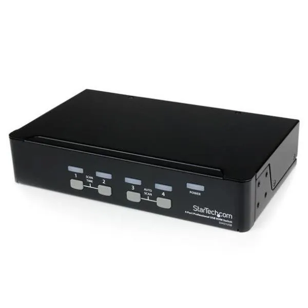 SWITCH KVM VGA USB HUB 4 PORTE