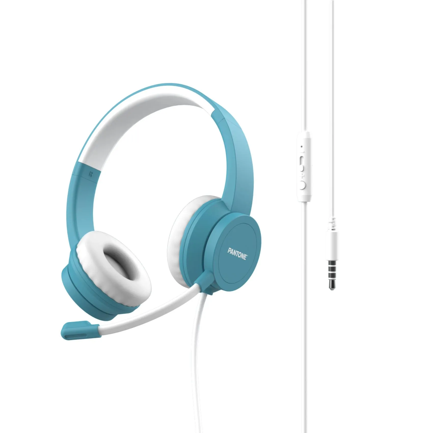 SMARTWORK HEADPHONE CABLEMIC LBLUE