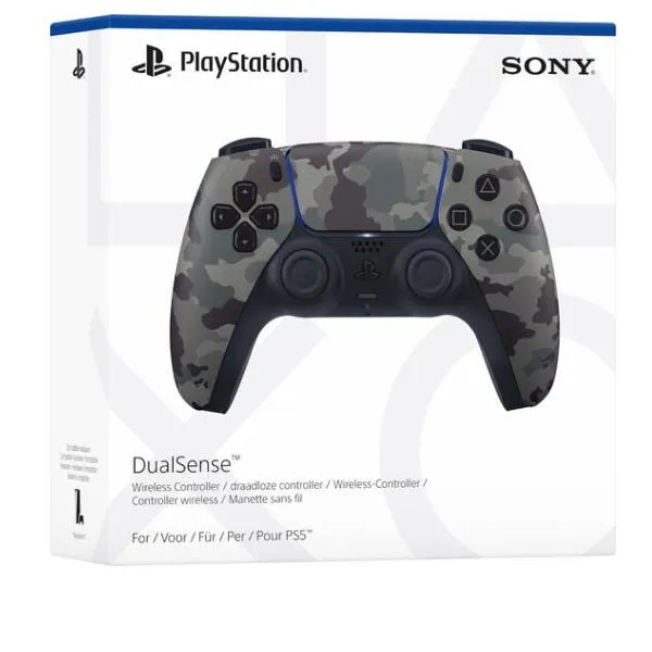 PS5 DUALSENSE CONTROLLER GREY CAMO