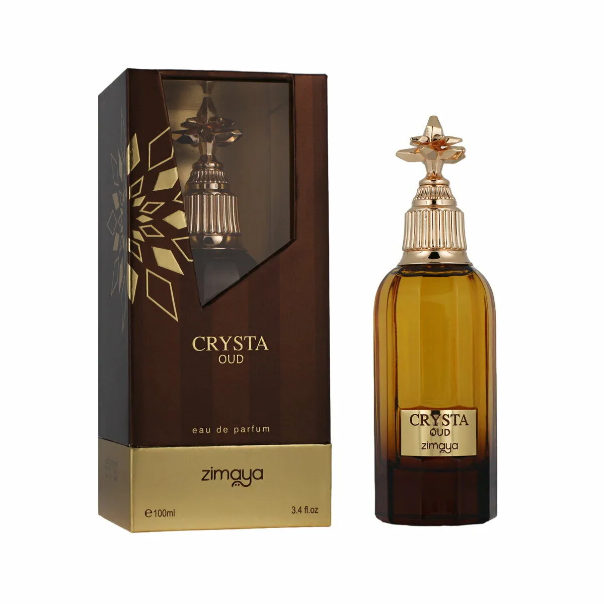 Profumo Unisex Zimaya EDP Crysta Oud 100 ml