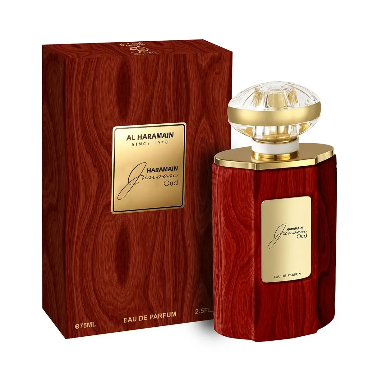 Profumo Unisex Al Haramain Junoon Oud EDP 75 ml