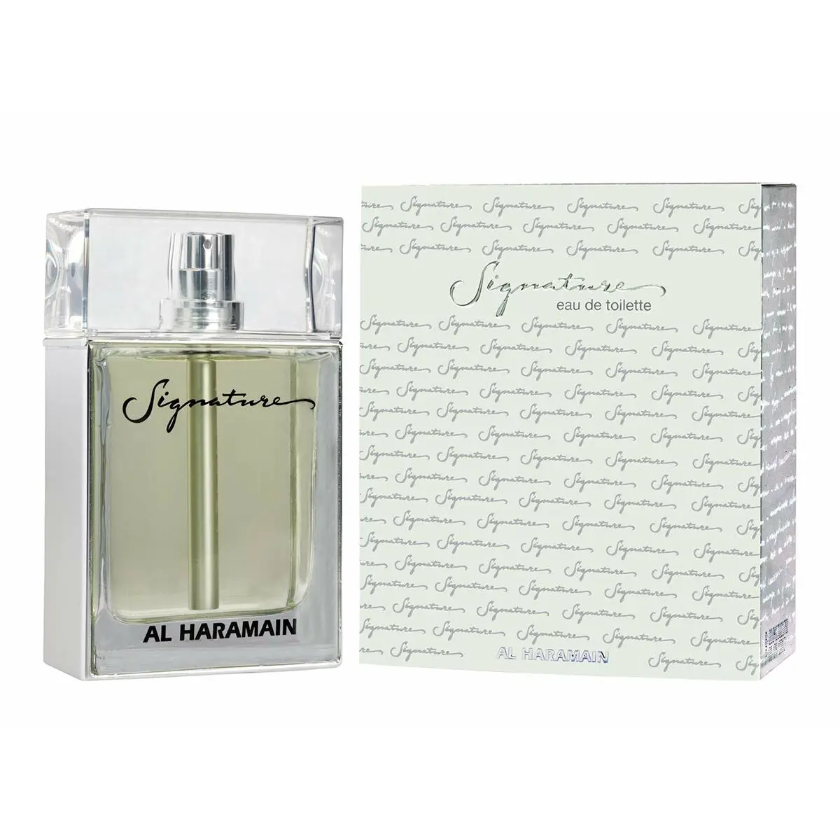 Profumo Unisex Al Haramain EDT Signature Silver (100 ml)