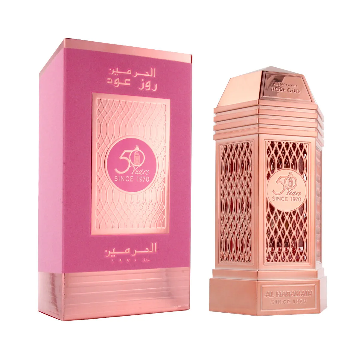 Profumo Unisex Al Haramain 50 Years Rose Oud 100 ml