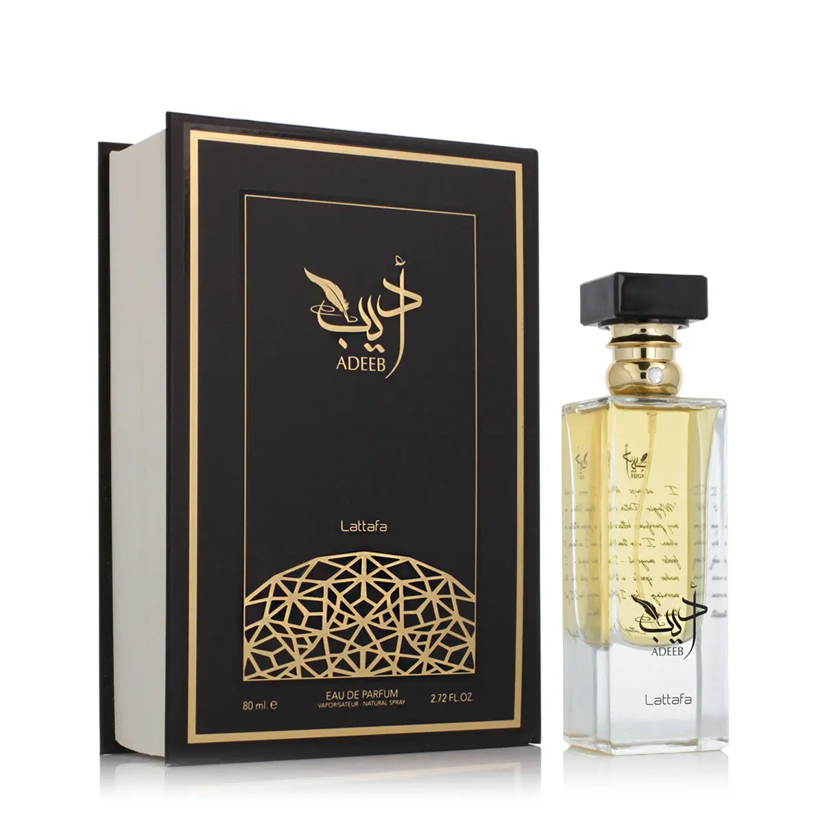 Profumo Unisex Lattafa EDP Adeeb (80 ml)