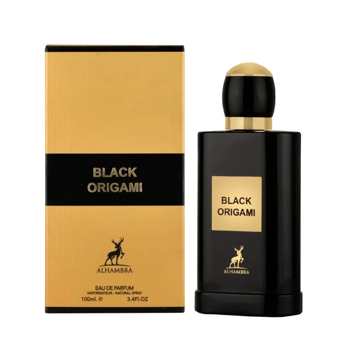 Profumo Unisex Maison Alhambra EDP Black Origami 100 ml