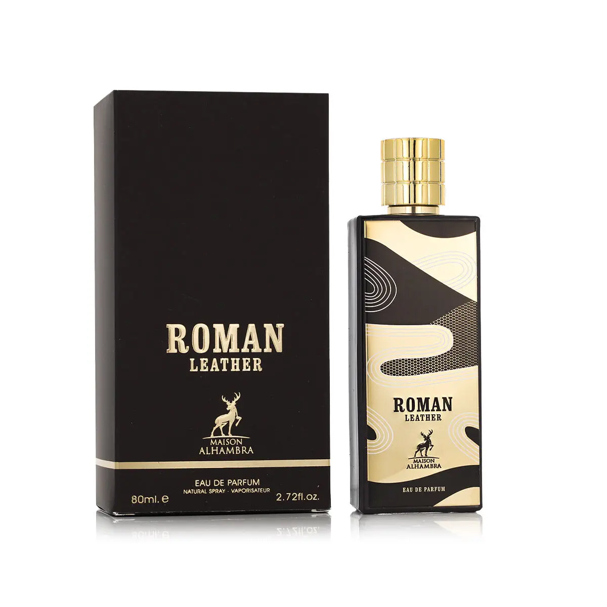 Profumo Unisex Maison Alhambra Roman Leather EDP 80 ml