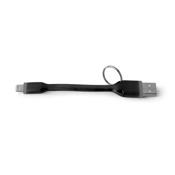 USB-A TO LIGHTNING 12W CABLE BLACK